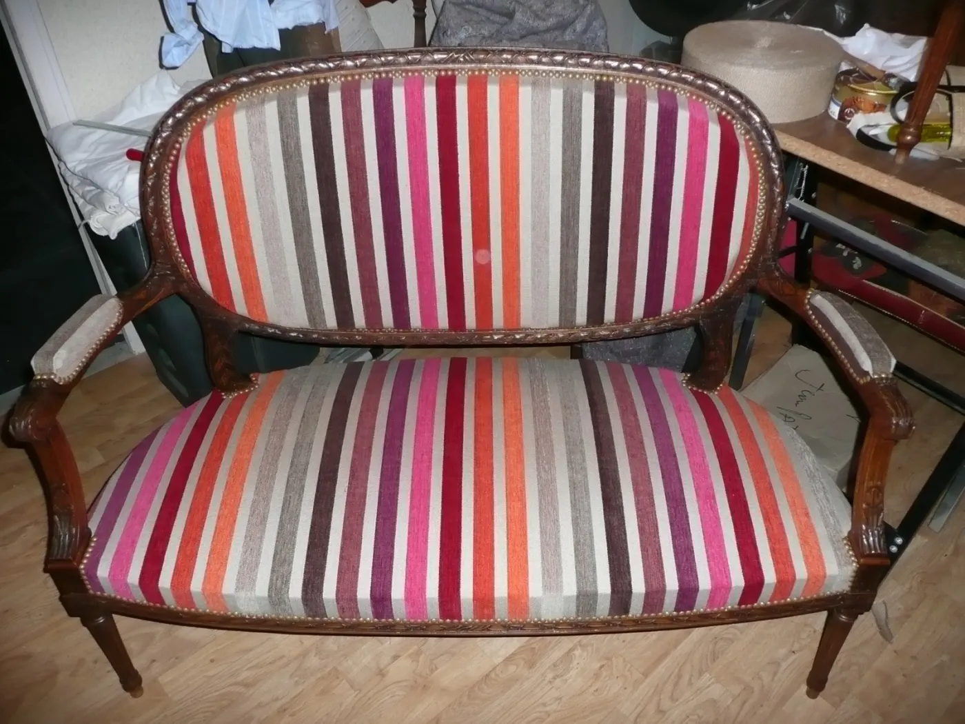 Banquette Louis XVI