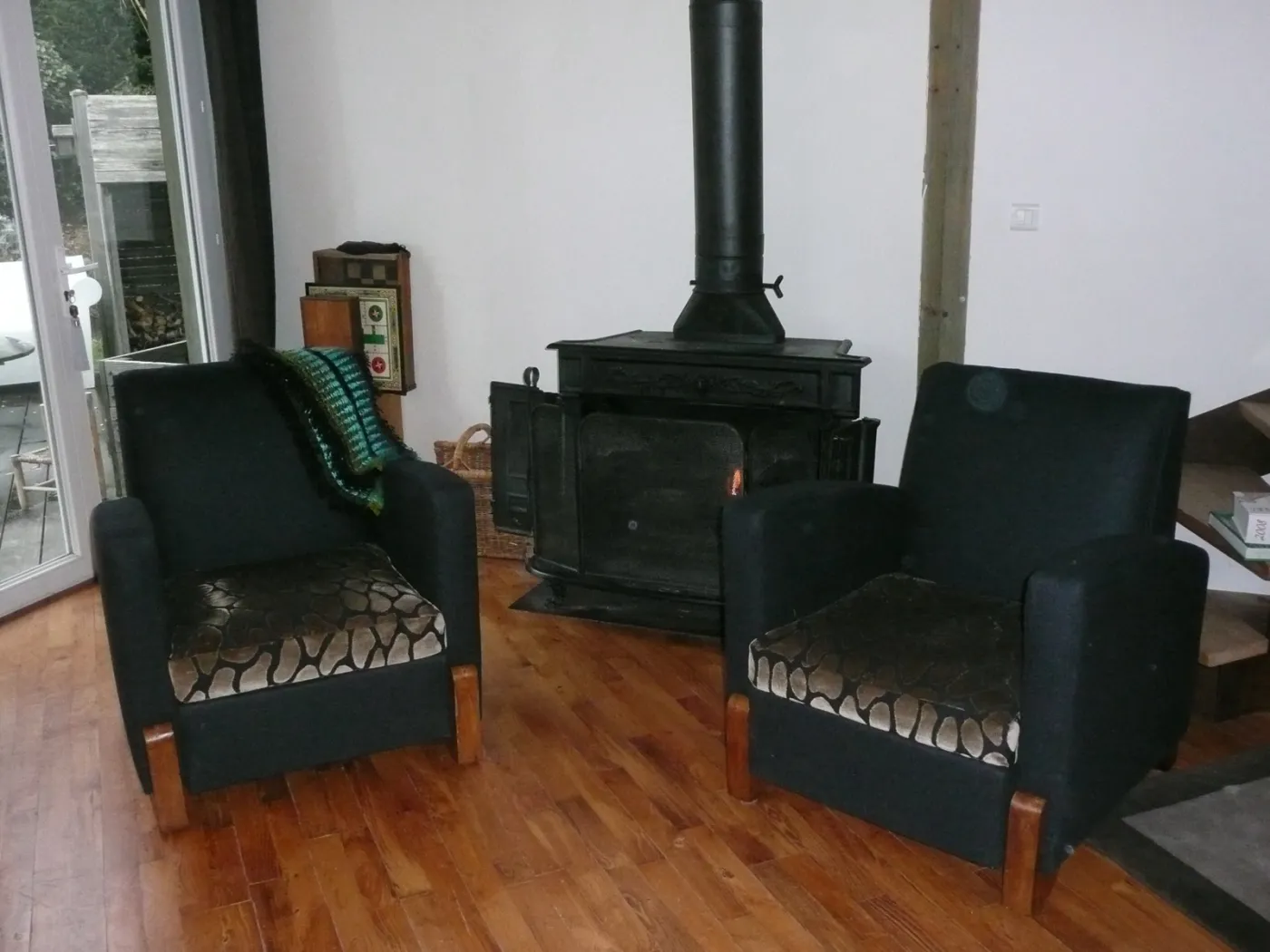 Paire de fauteuils 1930