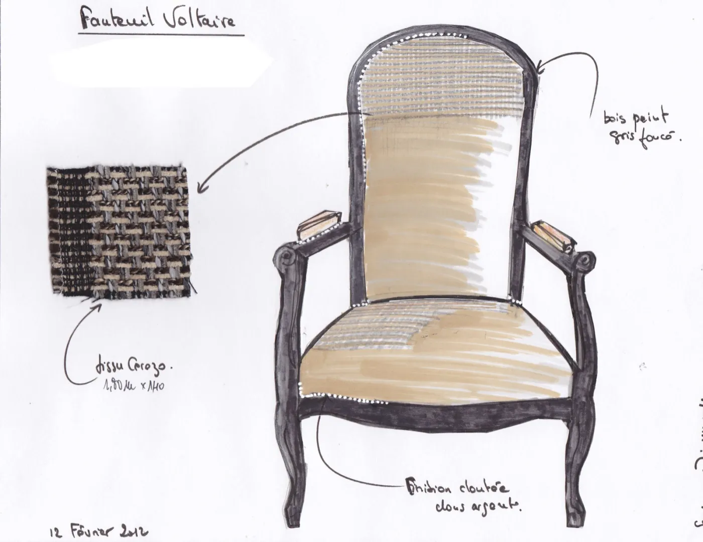 Fauteuil voltaire